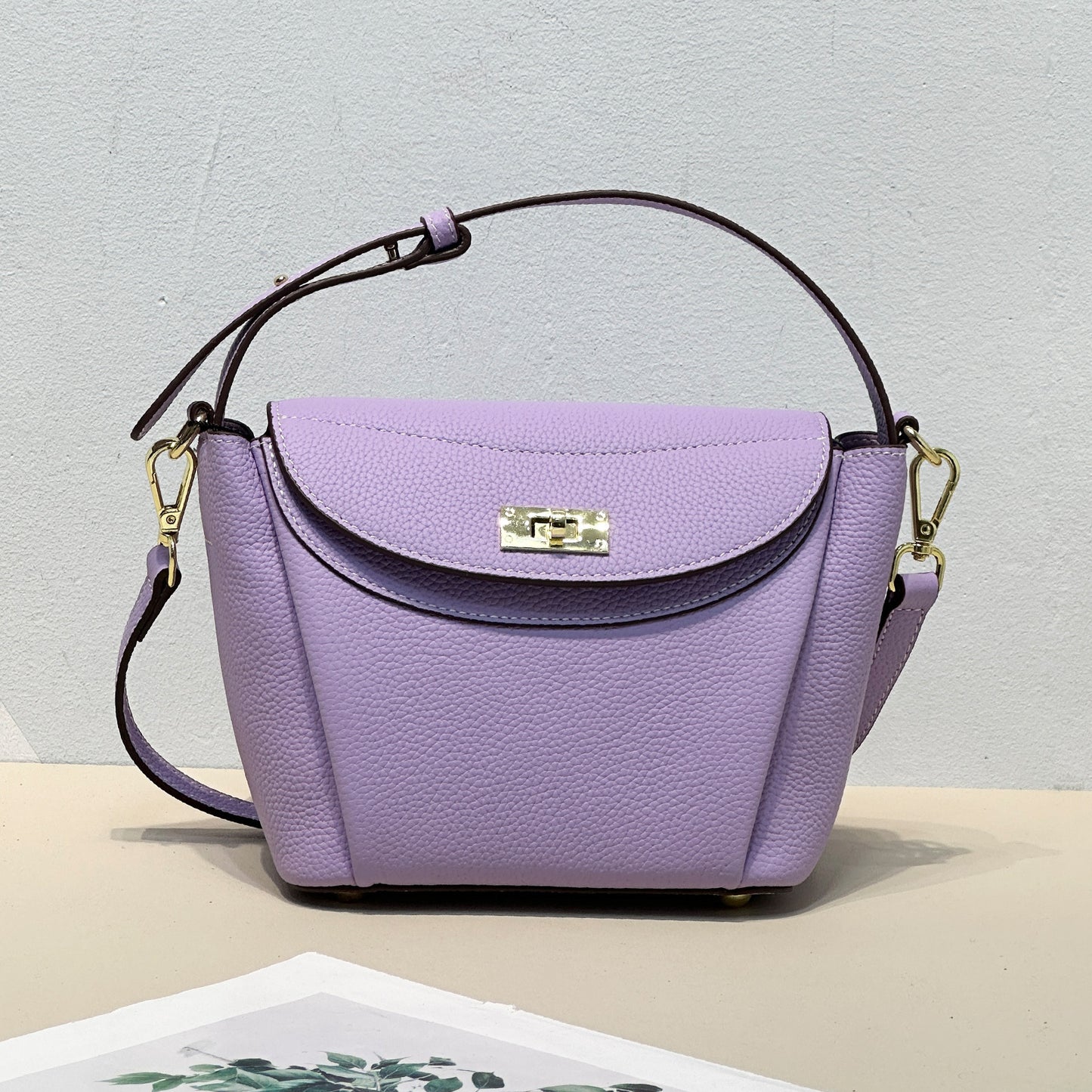 High-grade Light Luxury Macaron Color Shoulder Bag